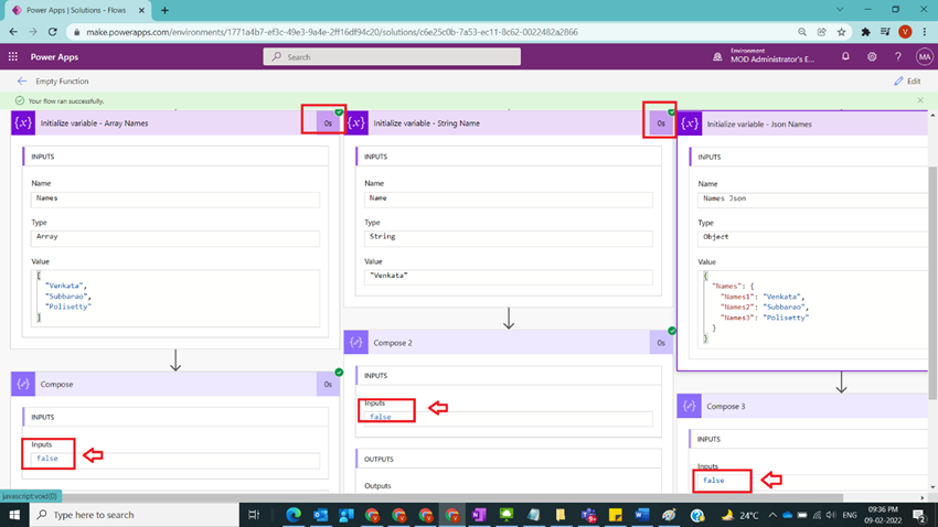 Usage of Empty Function in Power Automate